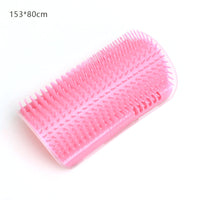 HKM-6286909 Cat Scratcher Massage Brush with Base and Double-Sided Adhesive – Multiple Color Options Available