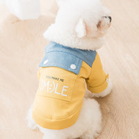 HKM-6287293 Cozy Denim Cotton Padded Jacket with Cashmere Lining for Autumn & Winter