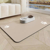 HKM-6288573 Pet Diatom Ooze Spill-proof Waterproof Quick-drying Feeding Mats for Dogs and Cats