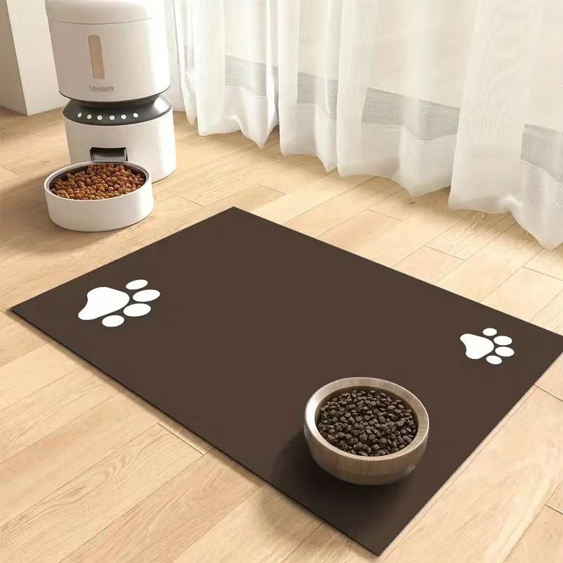 HKM-6288573 Pet Diatom Ooze Spill-proof Waterproof Quick-drying Feeding Mats for Dogs and Cats