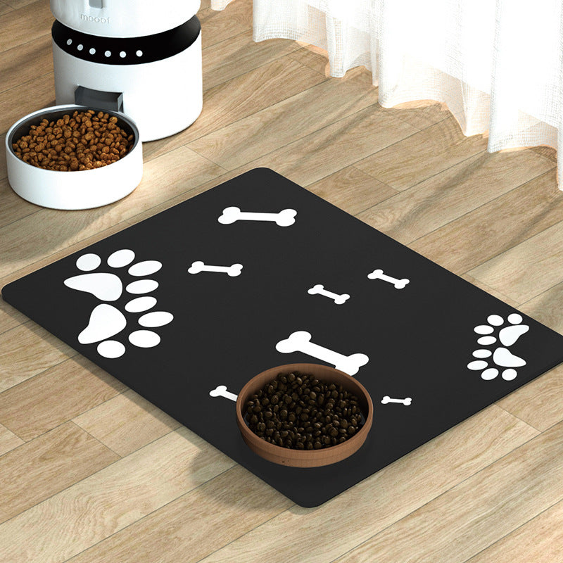 HKM-6288573 Pet Diatom Ooze Spill-proof Waterproof Quick-drying Feeding Mats for Dogs and Cats