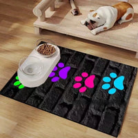 HKM-6288573 Pet Diatom Ooze Spill-proof Waterproof Quick-drying Feeding Mats for Dogs and Cats