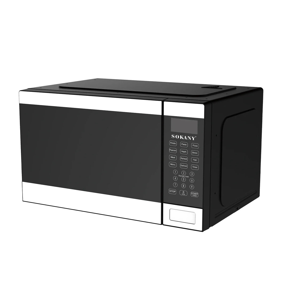 HKM-628883 High Power 25L Stainless Steel Household Microwave Oven with 1320W Heating Elements