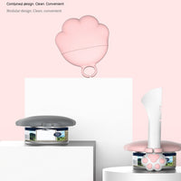 HKM-6289981 Silicone Cat Paw Can Lid and Bottle Opener Set - Pink and Gray Options