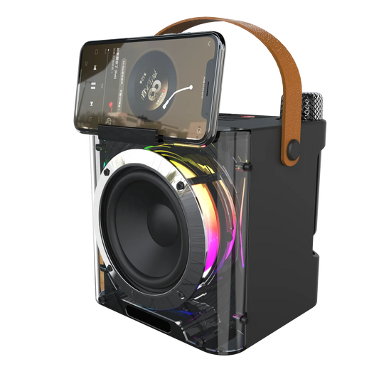 HKM-629139 Portable Wireless DJ Speaker with Bluetooth Connectivity for Outdoor Parties and Family Gatherings
