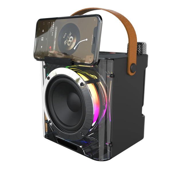 HKM-629139 Portable Wireless DJ Speaker with Bluetooth Connectivity for Outdoor Parties and Family Gatherings