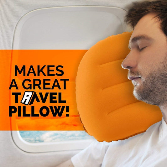 HKM-629267 TPU Inflatable U-Shaped Travel Pillow, Ultra-Light and Compact, 35x30x9CM