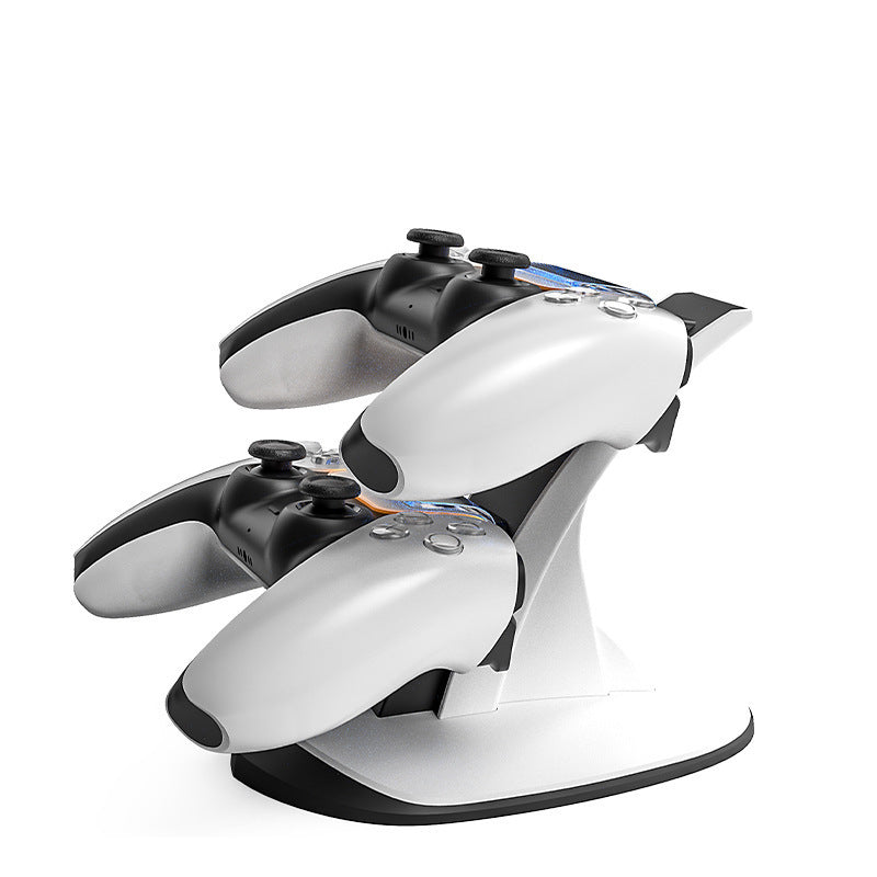 HKM-629331 Dual Charging Station for PS5 Wireless Controllers - Type-C Interface, Compact Design