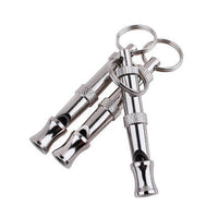 HKM-629331 Ultrasonic Adjustable Dog Flute for All Breeds – Stainless Steel Dog Training Whistle