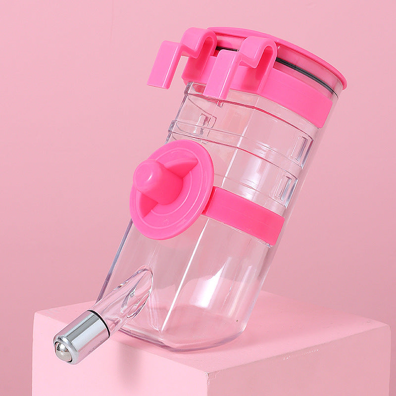 HKM-6293949 Dripless Dog Water Bottle Dispenser for Kennels and Crates, Automatic Pet Hydration Solution