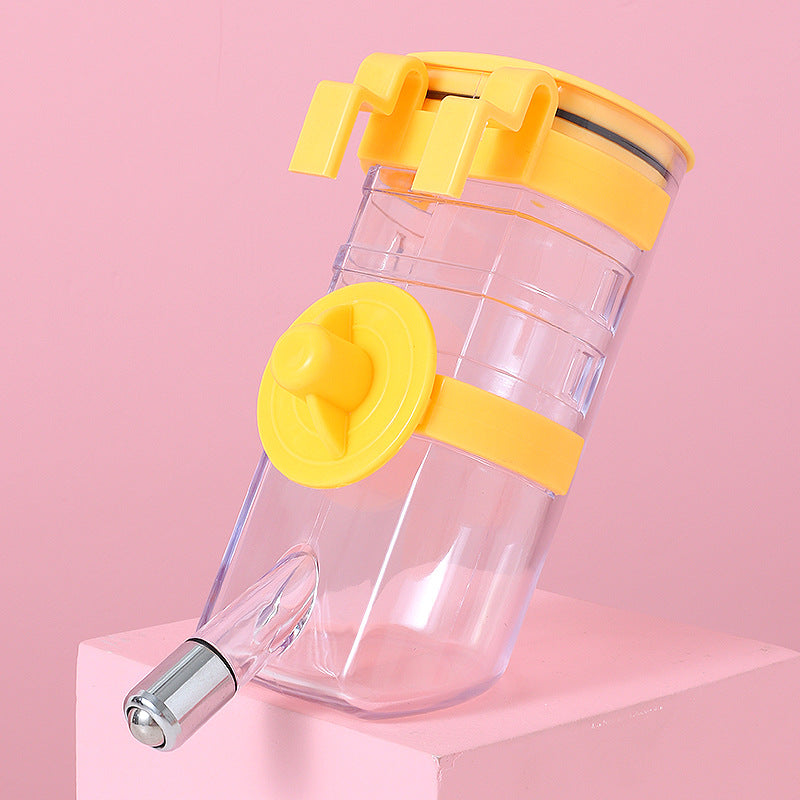 HKM-6293949 Dripless Dog Water Bottle Dispenser for Kennels and Crates, Automatic Pet Hydration Solution