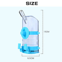 HKM-6293949 Dripless Dog Water Bottle Dispenser for Kennels and Crates, Automatic Pet Hydration Solution