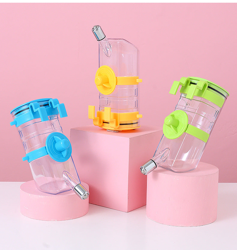 HKM-6293949 Dripless Dog Water Bottle Dispenser for Kennels and Crates, Automatic Pet Hydration Solution
