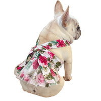 HKM-6294077 Ultra-thin Cotton Mesh Print Skirt for Cats and Dogs - Various Sizes Available