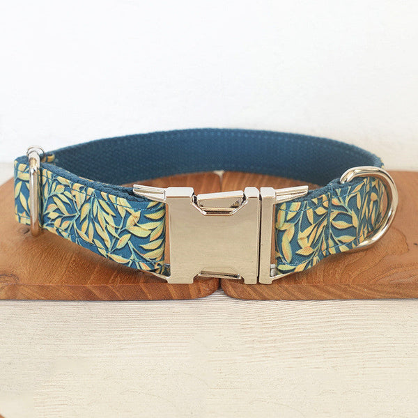 HKM-6294461 Soft Thicken Dog Collars with Personalized Features - All Seasons, Quick Release, Padded Design, Various Sizes Available