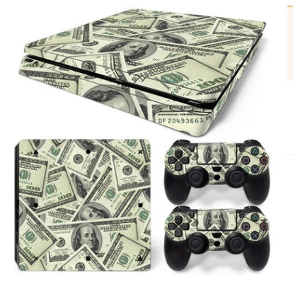 HKM-629459 Eco-Friendly PVC Air Duct Sticker for PS4 Slim - High-Definition Print, Non-Toxic Material