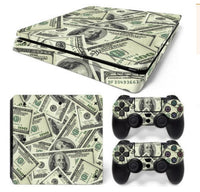 HKM-629459 Eco-Friendly PVC Air Duct Sticker for PS4 Slim - High-Definition Print, Non-Toxic Material