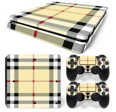 HKM-629459 Eco-Friendly PVC Air Duct Sticker for PS4 Slim - High-Definition Print, Non-Toxic Material