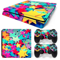 HKM-629459 Eco-Friendly PVC Air Duct Sticker for PS4 Slim - High-Definition Print, Non-Toxic Material