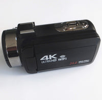 HKM-629523 4K Digital Video Camera with 3.0-Inch Touch Screen, WiFi Remote Control, and 18x Zoom