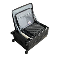 HKM-629523 Three-Piece Lightweight Travel Luggage Set with Wheels for Easy Mobility
