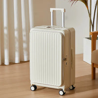 HKM-629523 Three-Piece Lightweight Travel Luggage Set with Wheels for Easy Mobility