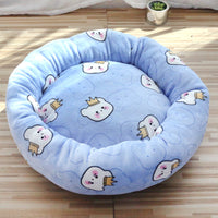 HKM-6296509 Cozy Deep Sleep Pet Bed for Dogs and Cats in Mocha Bear, Milk White Bear, or Blue and White Bear