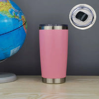 HKM-629715 Customized 20oz Vacuum Insulated Double-Walled Stainless Steel Tumblers for Coffee and Beverages