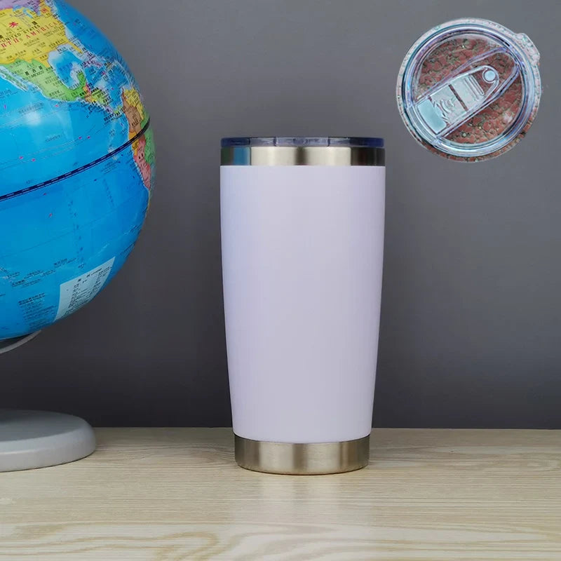 HKM-629715 Customized 20oz Vacuum Insulated Double-Walled Stainless Steel Tumblers for Coffee and Beverages