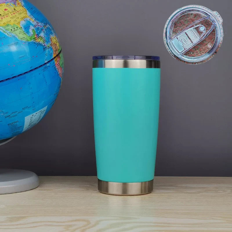 HKM-629715 Customized 20oz Vacuum Insulated Double-Walled Stainless Steel Tumblers for Coffee and Beverages
