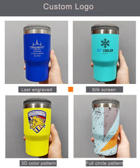 HKM-629715 Customized 20oz Vacuum Insulated Double-Walled Stainless Steel Tumblers for Coffee and Beverages
