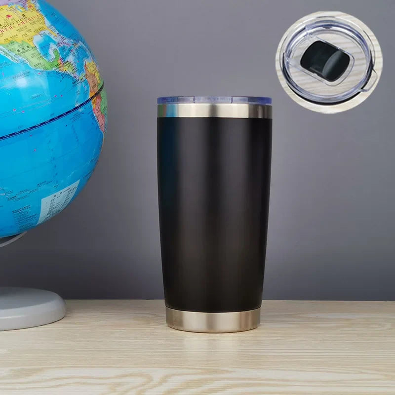 HKM-629715 Customized 20oz Vacuum Insulated Double-Walled Stainless Steel Tumblers for Coffee and Beverages