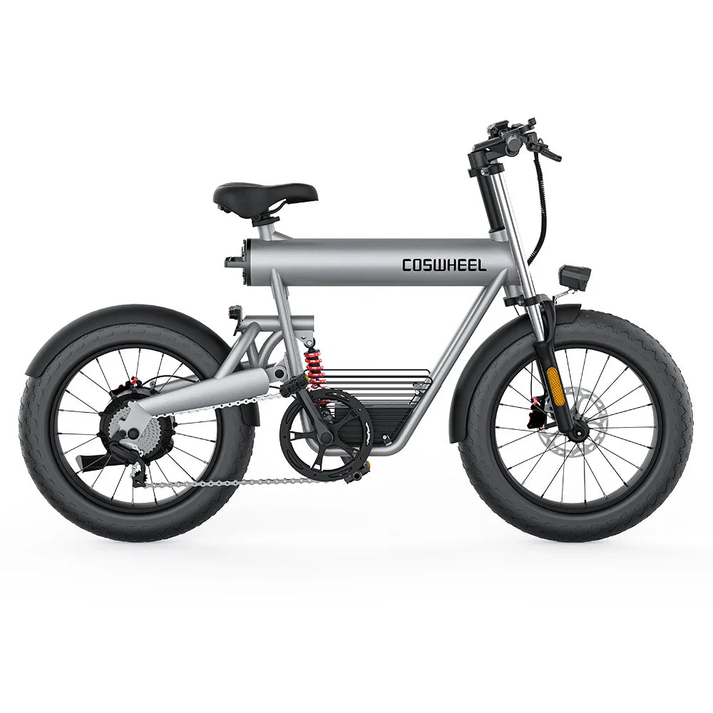 HKM-629843 COSWHEEL T20 Electric City Bike with 1000W Motor, 20" Wheels, 48V Lithium Battery, Hydraulic Disc Brakes