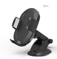HKM-629843 Wireless Fast Charging Car Phone Holder with Adjustable Support and Accessories