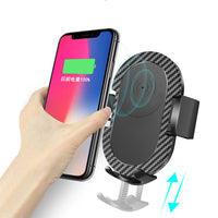 HKM-629843 Wireless Fast Charging Car Phone Holder with Adjustable Support and Accessories