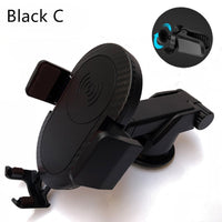 HKM-629843 Wireless Fast Charging Car Phone Holder with Adjustable Support and Accessories