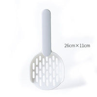 HKM-6298685 Thick Two-Color Cat Litter Shovel - Durable Plastic Design