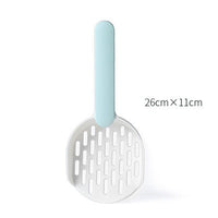 HKM-6298685 Thick Two-Color Cat Litter Shovel - Durable Plastic Design