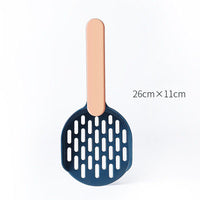 HKM-6298685 Thick Two-Color Cat Litter Shovel - Durable Plastic Design