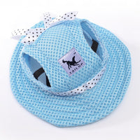 HKM-6298813 Breathable Mesh Sun Hat for Small to Large Dogs and Cats