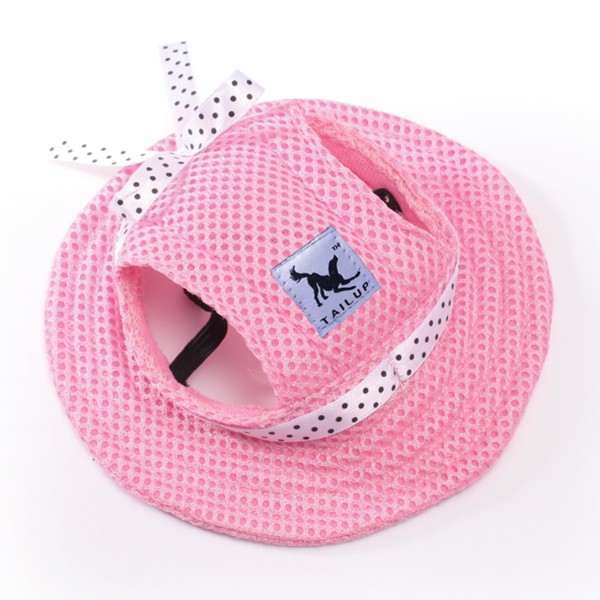 HKM-6298813 Breathable Mesh Sun Hat for Small to Large Dogs and Cats