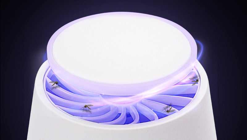 HKM-629971 Ivory Photocatalyst Mosquito Lamp for Home and Office Use