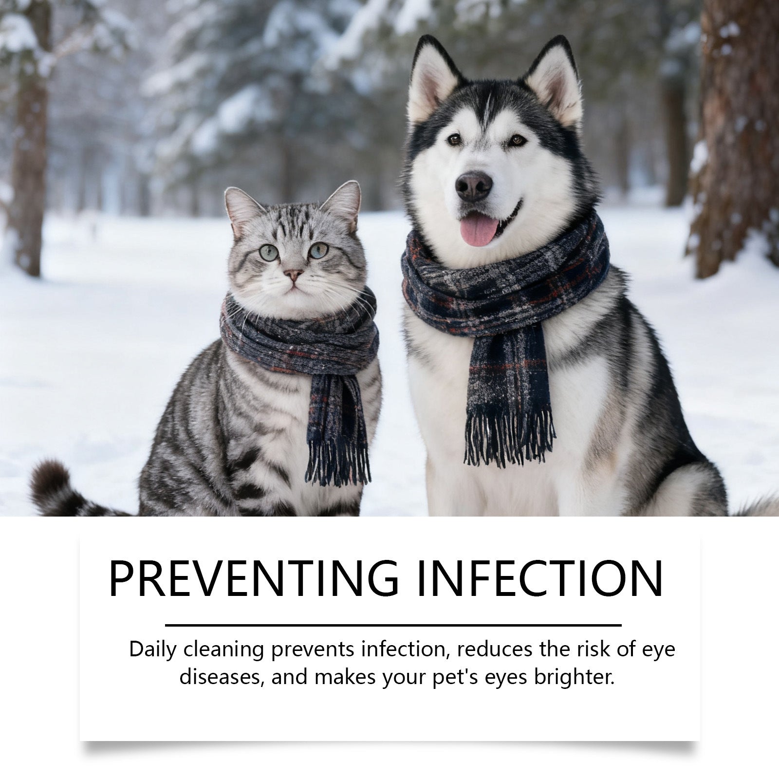 HKM-6300093 Gentle Eye Drops for Cats and Dogs ¨C Effectively Clean Tear Stains and Discharge, 30ml