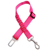 HKM-6302013 Adjustable Dog Seat Belt with Elastic Buffer and Reflective Safety Features