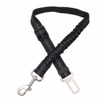HKM-6302013 Adjustable Dog Seat Belt with Elastic Buffer and Reflective Safety Features