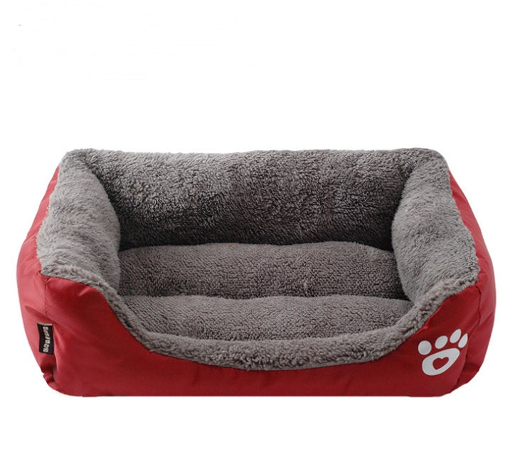 HKM-6302269 Cozy Winter Warm Pet Bed with Soft Breathable Filling and Moistureproof Oxford Cloth