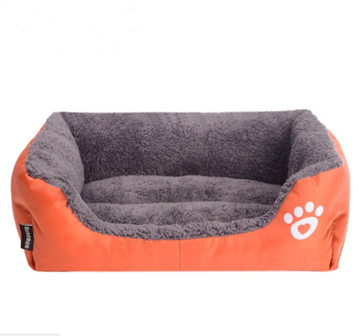 HKM-6302269 Cozy Winter Warm Pet Bed with Soft Breathable Filling and Moistureproof Oxford Cloth