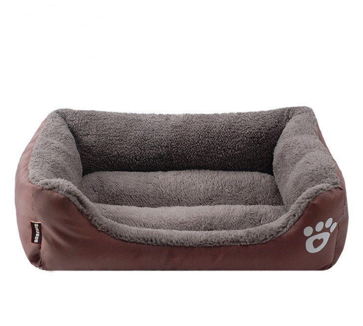 HKM-6302269 Cozy Winter Warm Pet Bed with Soft Breathable Filling and Moistureproof Oxford Cloth