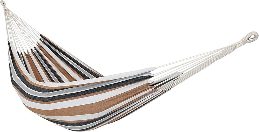 HKM-630483 Double Brazilian Cotton Hammock - 450 Pound Weight Capacity for Outdoor Relaxation - Calming Desert Design