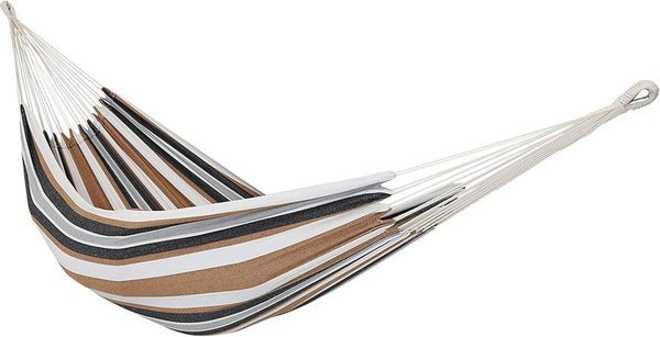 HKM-630483 Double Brazilian Cotton Hammock - 450 Pound Weight Capacity for Outdoor Relaxation - Calming Desert Design